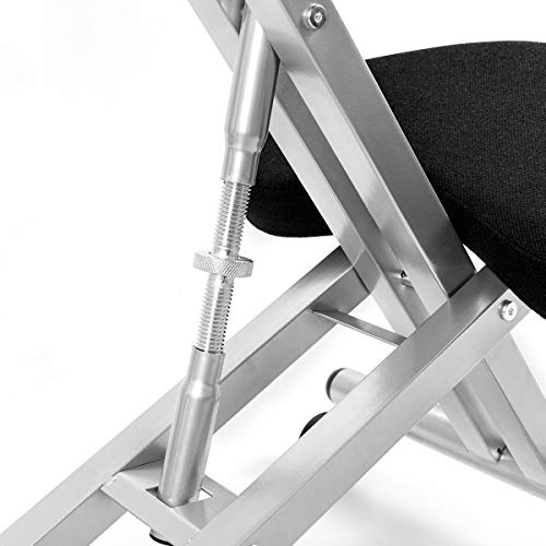 USA_BEST_SELLER Adjustable Height Ergonomic Kneeling Chair Rolling Padded Seat Perfect for Relieving Back and Neck Pain & Improving Posture