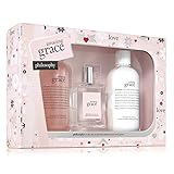 Philosophy Amazing Grace Set 3 Piece Set: 2 oz Eau de Toilette Spray + 8 oz Body Emulsion + 8 oz Shower Gel