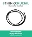 Replacement for Maytag Dishwasher Door Gasket Seal Fits Whirpool, Compatible With Part # 902894, AP4111635 & PS2097160, by Think Crucial