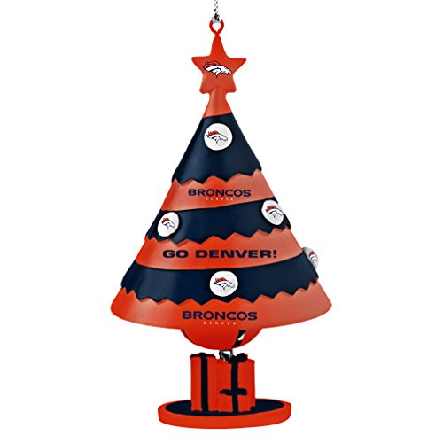 Denver Broncos Tree Bell Ornament