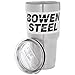 30 Oz Stainless Steel Tumbler with Free Splash Proof Lid, Double-Wall and Vacuum Insulated