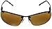 Harley Davidson HD700 Safety Glasses with Gunmetal Frame and Brown Mirror Tint Hardcoat Lens
