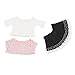 18 Inch Doll Clothes Denim Skirt and Pink Lace Shirt Outfit | Fits 18