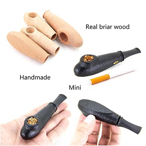 small pipe for tobacco Ozark Mini Hardwood Missouri Meerschaum PANQIAGU Smoking Pipe For Tobacco