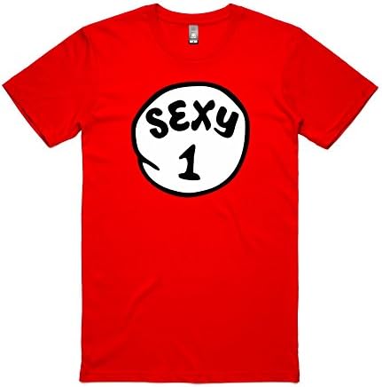 OCPrintShirts Men's T-Shirt Sexy 1 Dr Seuss Halloween T-Shirt 3XL Red