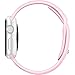 Yearscase 42MM Soft Silicone Sport Replacement Band for Apple Watch Series 1 2 3, S/M Size - Pink Sand
