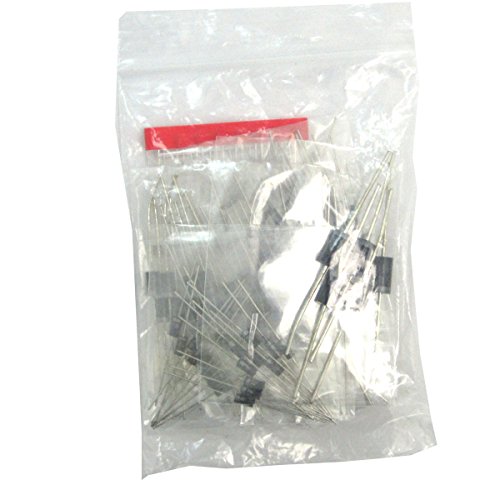 WINGONEER Electronic Components Package(Total 1390 PCS) - LED Diodes 30 Values Resistors,Electrolytic Capacitor Package Ceramic Capacitors Common Diodes Common Transistor