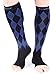 Doc Miller Premium Open Toe Compression Socks 20-30 mmHg - 1 Pair, Argyle, Knee High, Toeless Compression Stockings Women & Men Ted Hose for Air Travel, Nurses, Running, Maternity Pregnancy Leggings