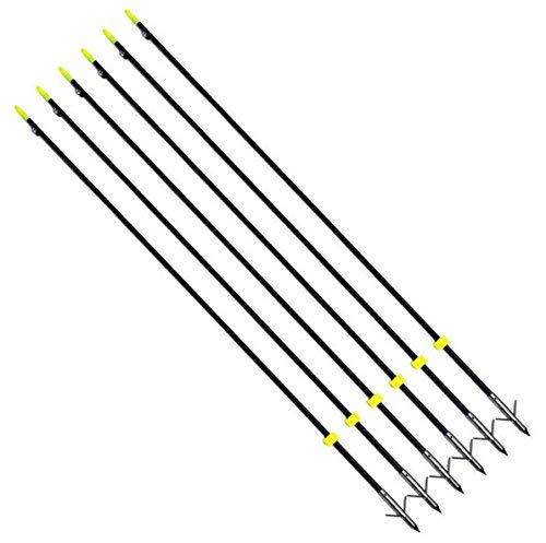 image for RuiXunTe 35'' Fishing Arrows Archery Hunting Arrows for Compound & Rec