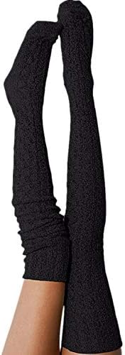 PASATO Girls Ladies Women Thigh High Over The Knee Solid Socks Long Cotton Stockings Keep Warm Deodorant Socks