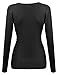 Made by Emma MBE Women's Basic V neck Knit Pullover