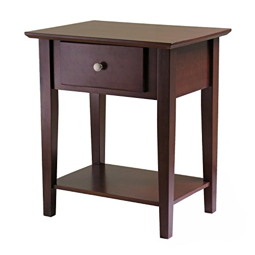 Sale!! Winsome Wood Shaker Night Stand, Antique Walnut Finish