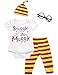 3Pcs/Set Baby Boy Girl Infant Snuggle this Muggle Rompers (3-6 Months)