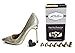 Clickless High Heel Protectors - Heel Caps - 7 Pairs/7 Sizes - For Stilettos and Slim Heels