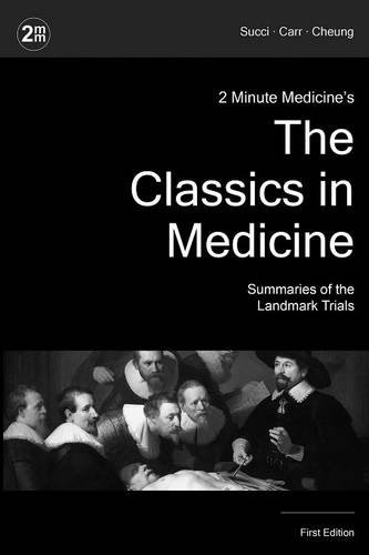 [BEST] 2 Minute Medicine's The Classics in Medicine: Summaries of the Landmark Trials, 1e (The Classics Ser<br />[E.P.U.B]