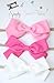 Cute Baby Hair Bows | Baby Girl Headbands Set with Soft Nylon for Baby Girls Head