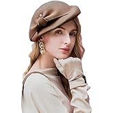 Women Wool Felt Ribbon French Fashion Vintage Millinery Beret Hats Top Cap Ladies Party Wedding Fedoras Chapeau