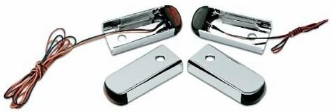Alloy Art Led Fender Marker Lights Al/amb/smk Softail