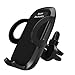 Beam Electronics Universal Smartphone Car Air Vent Mount Holder Cradle Compatible with iPhone Xs XS Max XR X 8 8+ 7 7+ SE 6s 6+ 6 5s 4 Samsung Galaxy S10 S9 S8 S7 S6 S5 S4 LG Nexus Sony Nokia (Black)