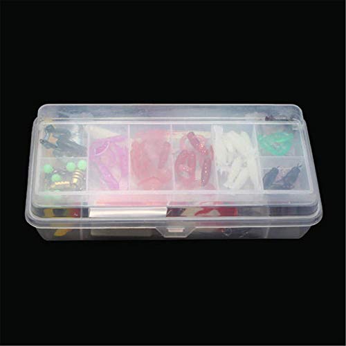 Angelköder Angelköder Lot Soft Lure Hard Lure Paillette Angelhaken-Anschluss Für Süßwasserforellenbässe – Bild 7