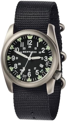 Amazon.com: BERTUCCI® 44 mm Titanium Field Watch - A-4TS Super