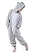 Newcosplay Unisex Children Koala Pyjamas Halloween Kids Onesie Costume (125)