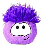 Disney Club Penguin 4 Inch Plush Puffle Purple