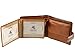 Visconti TR-35 Classic Tri Fold Wallet Coin ID Holder Brown