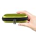 MP3 Player Case KINGTOP Durable Hard Shell Travel Carrying Case for MP3 MP4 Players,iPod Nano,iPod Shuffle,USB Cable,Earphones,Memory Cards,U Disk,Keys (Army Green)