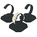 FindingKing 6 Black Velvet Watch Jewelry Bracelet Display Stands