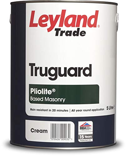 Leyland Trade 264727 Smooth Masonry, Cream, 5 Litre