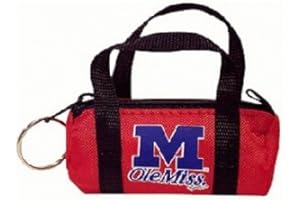 GAME DAY OUTFITTERS NCAA Ole Miss Rebels Keychain Duffle Bag, One Size, Multicolor