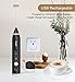 Milk Frother Handheld Electric Hand Mixer Milk Foamer, FKANT USB Rechargeable Drink Mixer Foam Maker with 2 Stainless Steel Whisks for Cappuccino, Latte, Bulletproof, Keto Coffee, Hot Chocolates