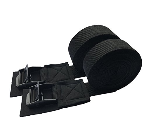 image for MOOCY Tie Down Strap Padded Cam Lock Buckle - Cargo Straps for Moving 