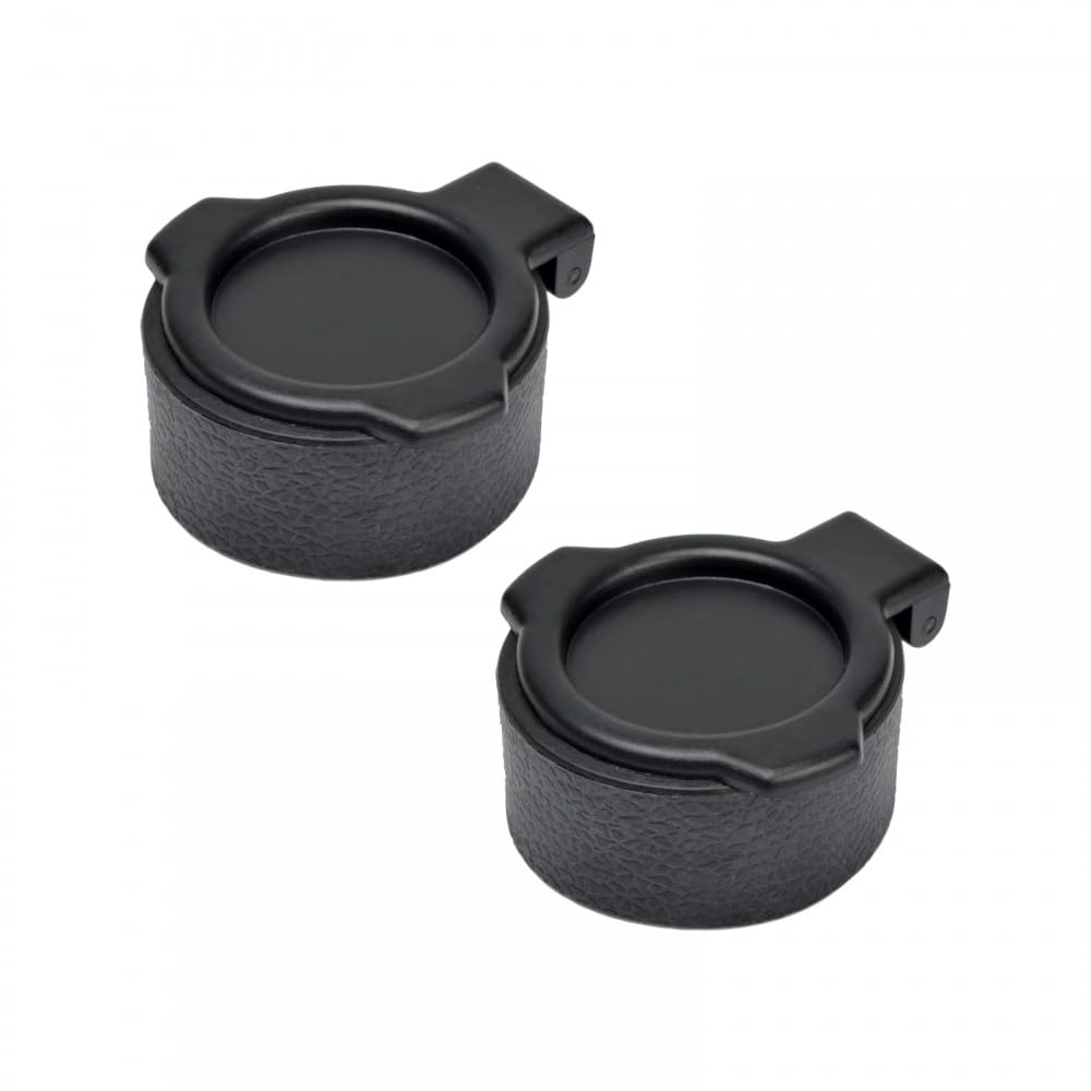 2PCS Rifle Scope Lens Covers, Flip Open Scope Covers Rifle-Scope Cover Protection for Outdoor Hunting Accessories 25.4mm-66mm