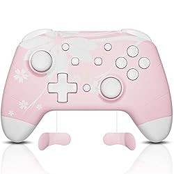 Upgraded Mytrix Sakura Pink Pro Wireless Controller