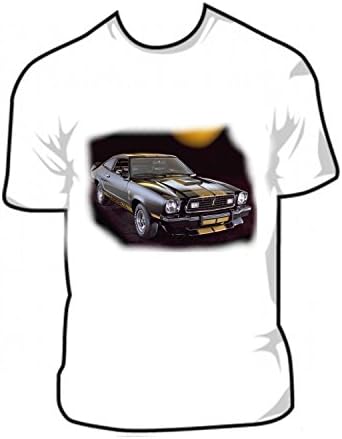 1967 Ford Cobra Black Gold T shirt Iron On
