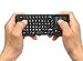 LotFancy 2.4G Wireless Mini Keyboard Mouse Touchpad Combo for PC/Tablet/Laptop/Android TV Box/Smart TV/Google TV Box/Xbox 360/PS3/HTPC IPTV, Small Handheld Portable QWERTY Keyboard