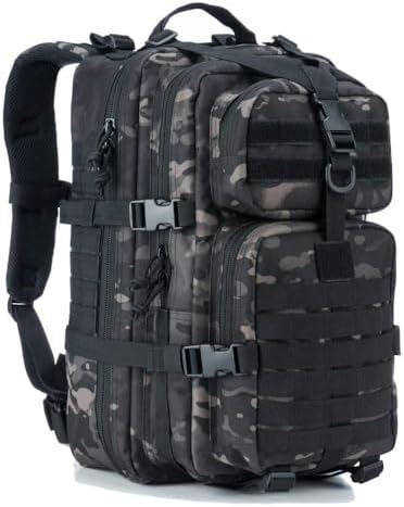 Amazon.com | Track Camouflage Multi Pocket Backpack (Camouflage) | Casual  Daypacks