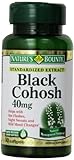Nature's Bounty Black Cohosh, 40mg, Standardized Extract, 90 Softgels (Pack of 2)