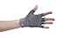 ProsourceFit Grippy Yoga Gloves, Yoga Hand Grips with Firm Fingerless Design, One Size Fits All Yoga Gloves with Grips for Women and Men, Grey