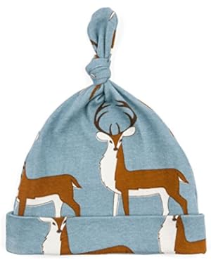 Organic Cotton Knotted Hat - Blue Buck
