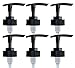 Firefly Craft Replacement Lotion and Soap Pump Dispensers for 28/400 Bottles, Pack of 6