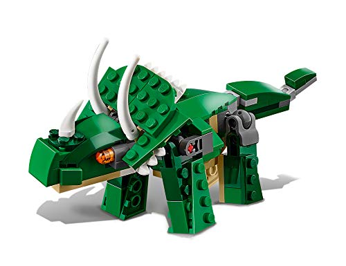 LEGO Creator Dinosaurier, 3in1 Spielzeug-Modell zum Bauen von T-Rex, Triceratops und Pterodactylus-Figuren, Bausteine-Set für Kinder ab 7 Jahren, Geschenk für Jungen und Mädchen 31058 – Bild 5