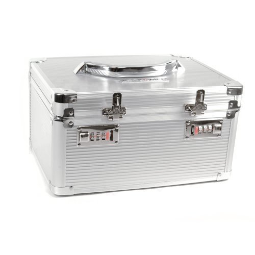 Lockmed Large Double Combination Lockbox Size Aprox 12