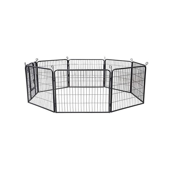 zoomundo Recinto per Cani Recinzione Box Cani Conigli Animali di Ferro Cucciolo Gabbia - 8 Pezzi - XL Marca: zoomundo zoomundo Recinto per Cani Recinzione Box Cani Conigli Animali di Ferro Cucciolo Gabbia - 8 Pezzi - XL
