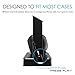 ONE Dock Beat Power Station + Wireless Speaker Dock, Stand & Charger for Apple Watch Smart Watch, iPhone, iPad & iPod w/Original [Apple MFi Certified] Lightning Connector (Black)