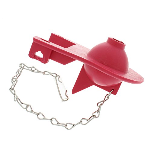 Toilet Flapper Used In Various Two-piece Toilets, Including Kohler, Replacement Part For Toilet Repair, Shark fin, 2 inch (1 Pack)