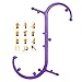 Sokiss Body Trigger Point Therapy Self Massage Tool - S-Shaped Trigger Point Massager Relieve Sore Back & Neck Muscle,Myofascial Release Tool & Deep Muscle Self Massage Stick(Purple)…