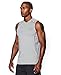 Under Armour Men's Raid Sleeveless T-Shirt, True Gray Heather/Steel, X-Large